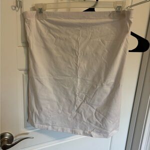 Elegant White Women's Tube Top